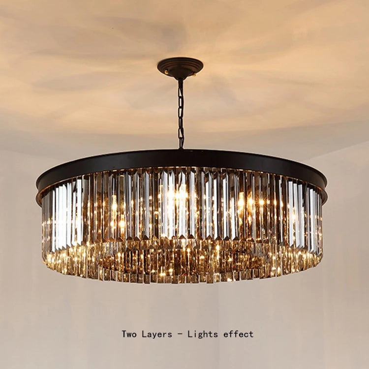 Nordic Designer Luxury Ceiling Chandeliers Modern LED Crystal Pendant Lights for Bedroom Living Room Light Fixtures
