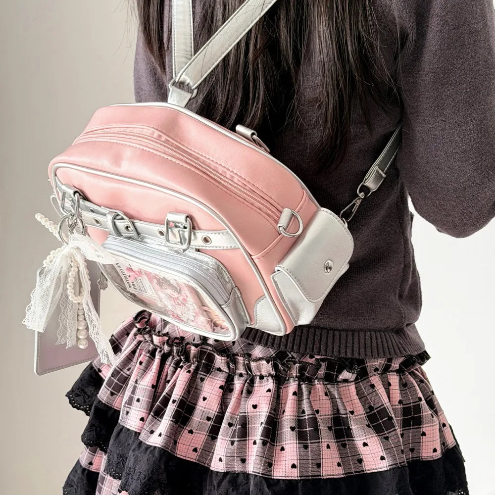 Daily Using Ita Bag Original Bolsos mujer Shoulder Crossbady Bags for Woman Underarm Bolsas Square Bolsa Zipper Sac Femme