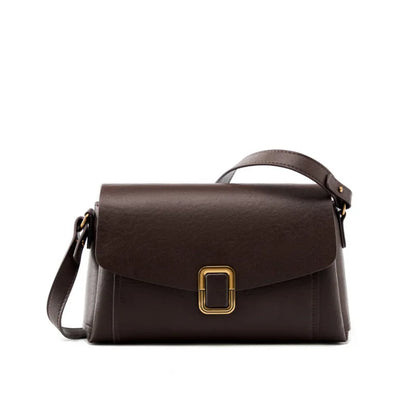 Women's Genuine Grade Cow  Leather Shoulder Crossbody Purse Bag Luxury Designer Ladies Underarm Bag Female Small Square Bag New