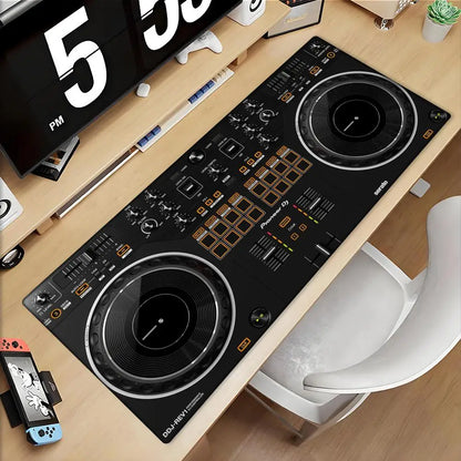 Mouse Pad Music Radio Dj Panel Gamer printon demand Custom Computer MousePad Natural Rubber Office Soft PC Accessory Desktop Pad