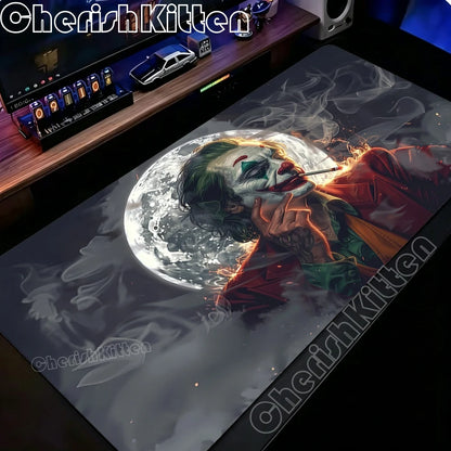 Mouse Mat Joker Mouse Pad Anti-slip Rubber Desk Mat With Lockrand Gaming Accessories Prime Gaming XL Keyboard Pad Padding Mats