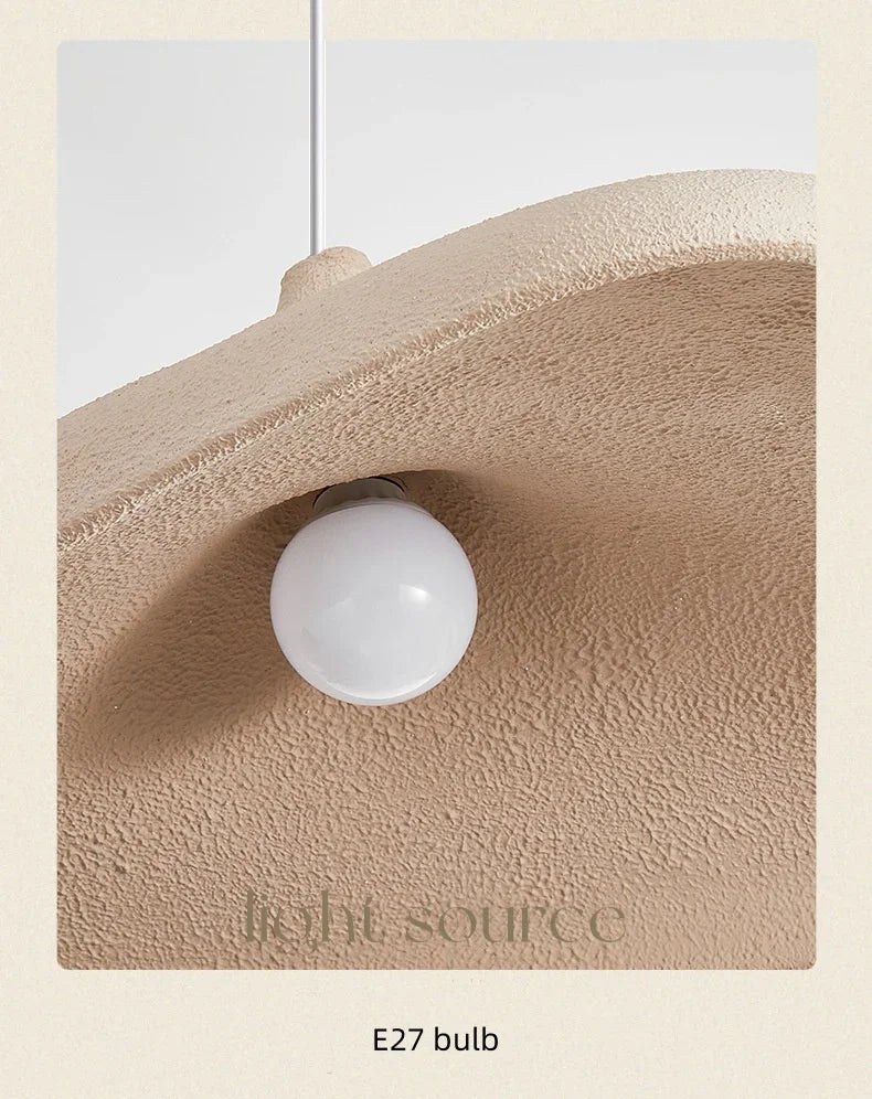 Japanese Wabi Sabi Style Led Pendant Lights Living Dining Room E27 Ceiling Chandelier Home Decor Bedroom Hanging Lamp Luminarias