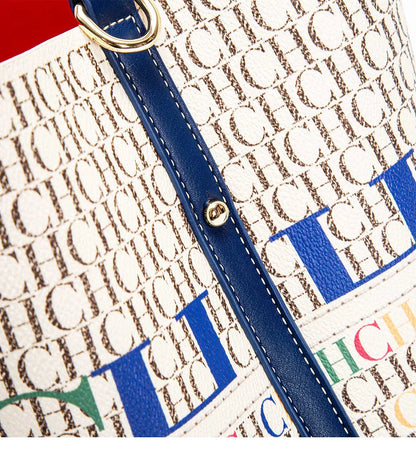 CH Ladies Handbag Large Capacity Shoulder Bag Ladies Handbag Luxury Brand 2026 New Multifunctional Fashion Design Classic Retro