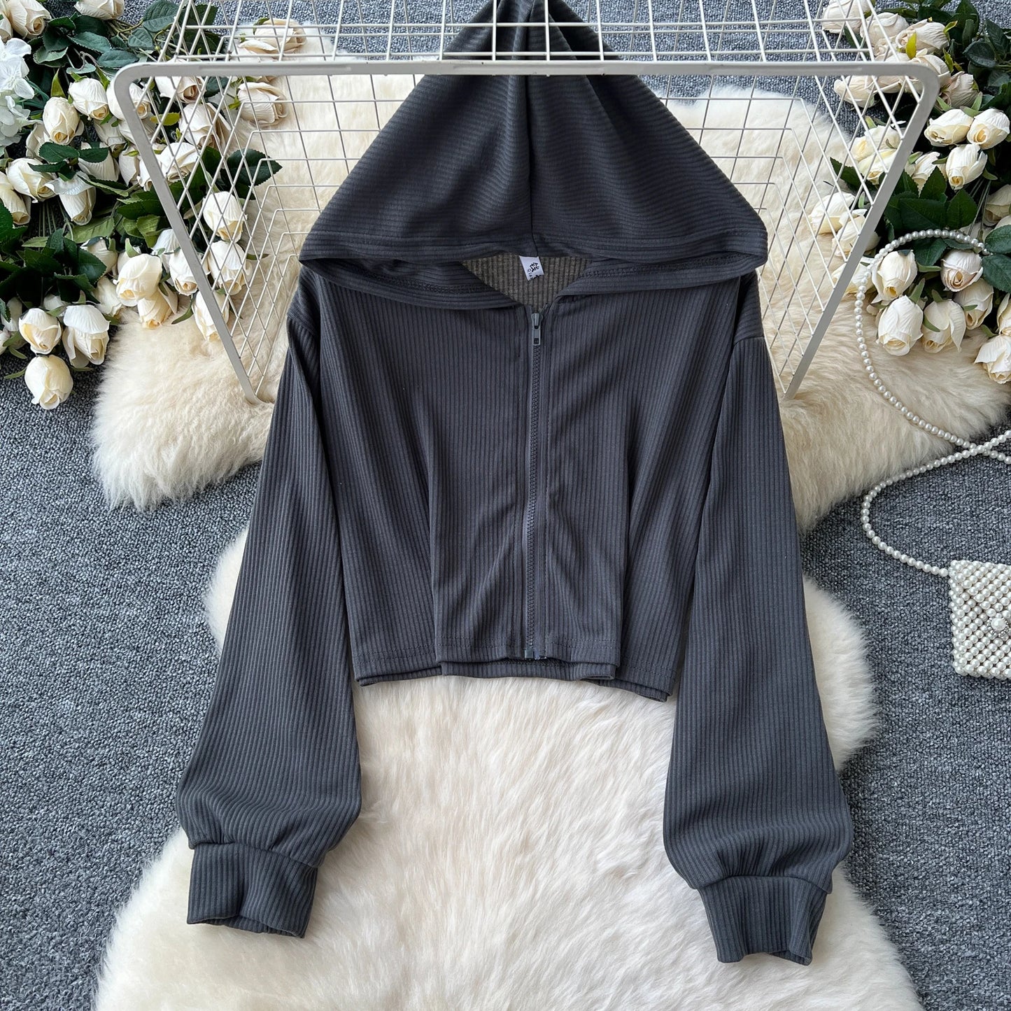 SINGREINY 2026 Autumn Sporty Suits Ladies Full Sleeves Hoodies+Sling Mini Camis+Drawstring Long Pants Casual Three Pieces Sets