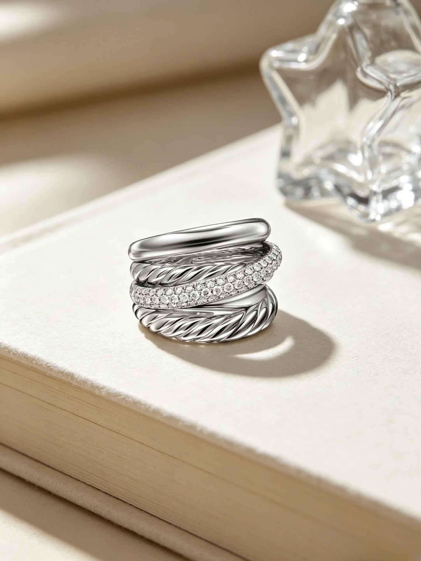 2026 DYUH Original New Product Fashion R100-115 Ring Women's High Quality Jewelry Romantic Versatile Christmas Gift