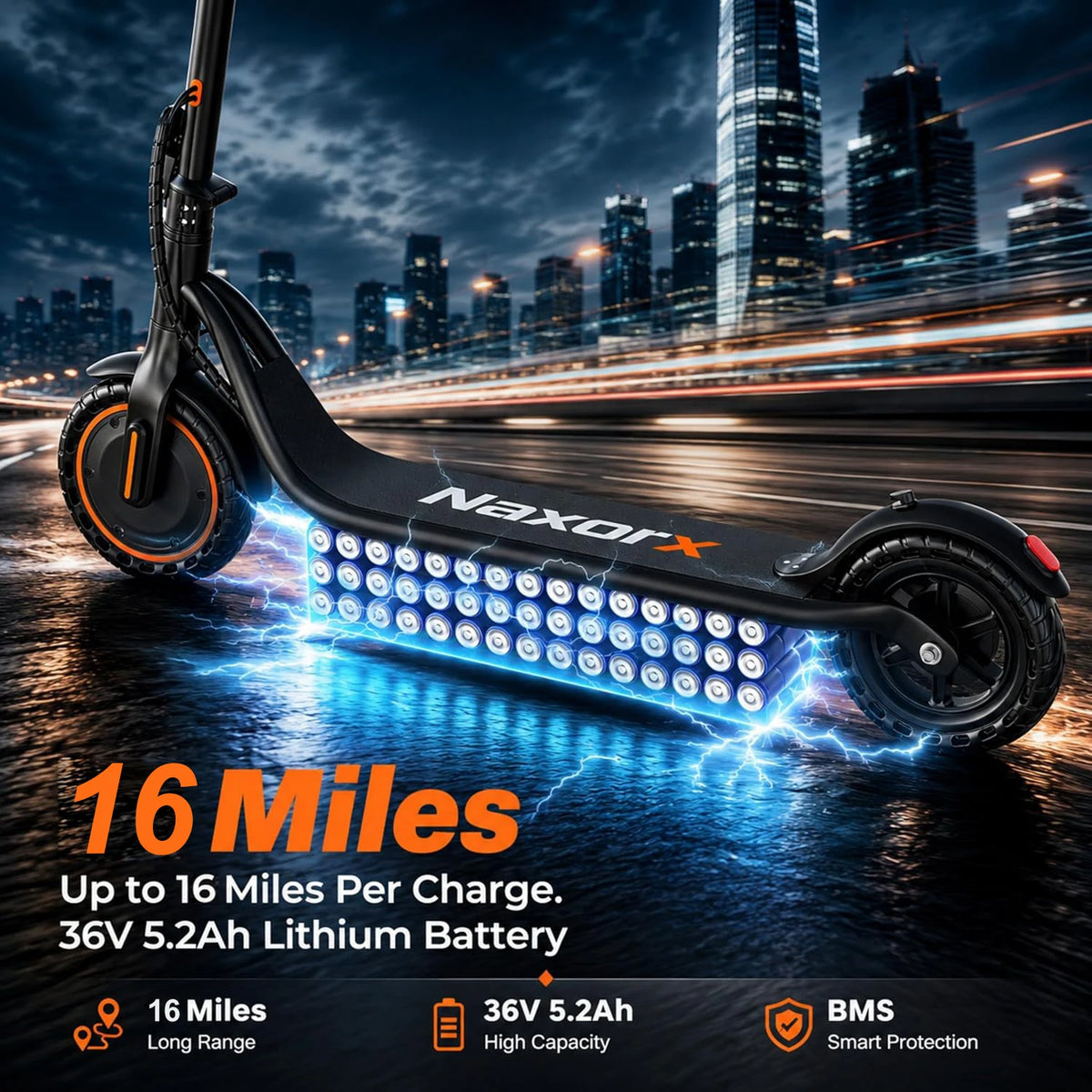 2026 New 8.5'' Solid Tire Electric Scooter 350W Powerful Motor Max 19mph Speed Folding Design with 16 Miles Range for Adult Urban Commuting
