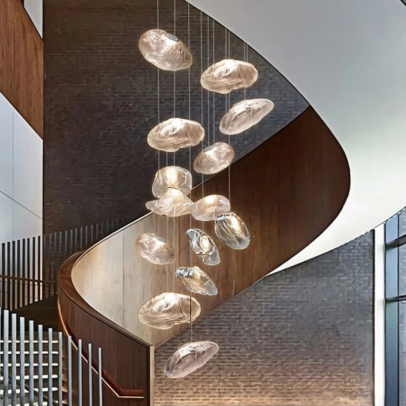 Modern Stair chandelier Pendant lights indoor lighting Ceiling lamp hanging light led Chandeliers for living room indoor lightin