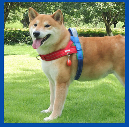Dog Harness No Pull Saddle-Style Small Medium Dogs Walking No Choke Bichon Outdoor Safety Reflective Vest Pet Chest Harness