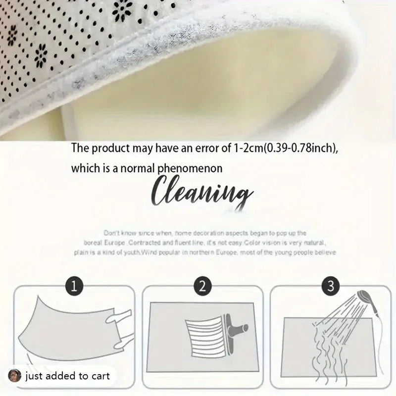 VIKAMA Creative Carpet Letter Floor Mat Door Mat Kitchen Rug Long Carpet Living Room Carpet Rug For Bedroom Machine Washable
