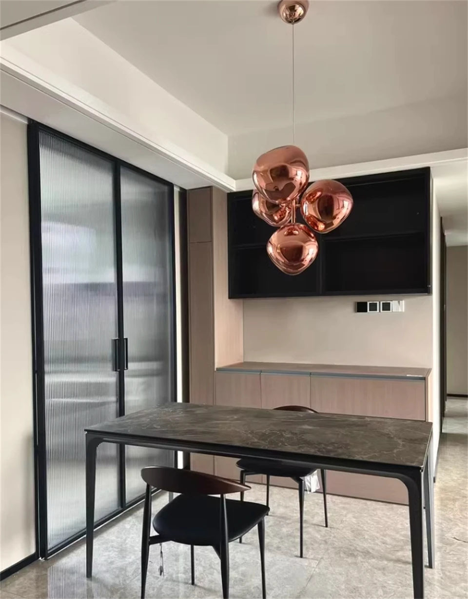 Modern Lava LED Pendant Light PVC Lights Kitchen Hanging Light Fixtures Indoor Decor Living Room Ceiling Lighting Chandelier