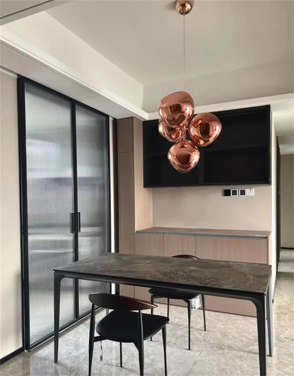 Modern Lava LED Pendant Light PVC Lights Kitchen Hanging Light Fixtures Indoor Decor Living Room Ceiling Lighting Chandelier