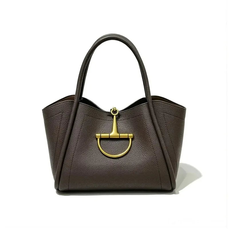 Chic Shoulder Bag for Ladies High-Quality Leather Luxury Brand Design Famous Designer Inspired Everyday Essential
