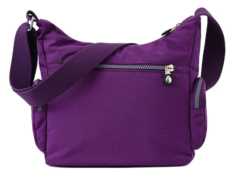 Women's Shoulder bag Nylon Female Travel Handbag Ladies Messenger Bag light CrossBody Bag High-grade Wear-resistant fabric