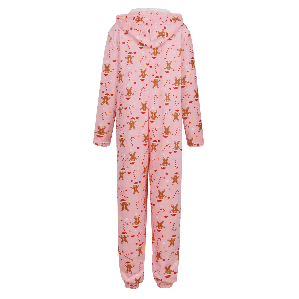 One-Piece Pajamas Jumpsuits Leopard Winter Trend Christmas Pajamas Flannel Thickened Christmas Hooded Ladies' Homewear Jumpsuits