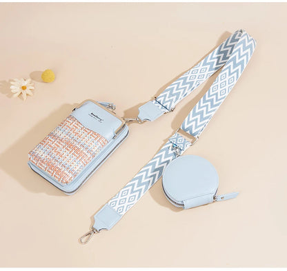 Baellerry New Big Capacity Women Phone Bags Crossbody Shoulder Female Composite Bag Handbag Zipper Coin Pocket Women's Wallet