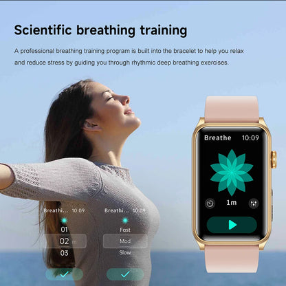 2025 New AI Health Manager Smart Watch Men Blood Pressure Blood Oxygen Sports Bluetooth Call Waterproof Health SmartWatch