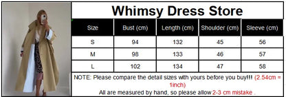Women Black Long Solid Color Trench Coat Stand Collar Loose Drop Shoulder Single-breasted Windbreaker Lady Commute Outing Wear