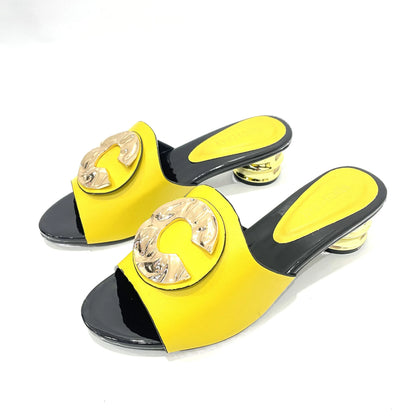 Blue Italian Women Wedding Pumps Decorated with Rhinestone Slip on Shoes for Women Nigerian Shoes Luxury Sandals Women