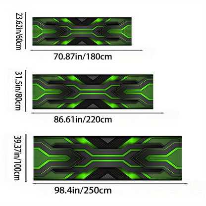 VIKAMA Simple Motorcycle Mat Non-Slip Easy Clean Garage Carpet Motorcycle Display Mat for Male Bedroom Dorm Home Decor