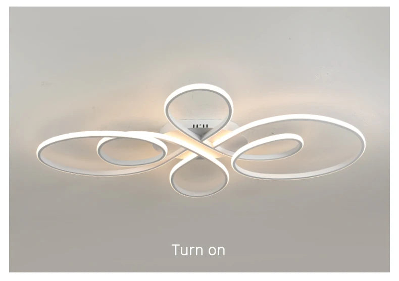 Simple Led Ceiling Light Creative Living Room Bedroom Study Dining Room Ceiling Lamp Nordic Modern Home Indoor Lighting Fixtures