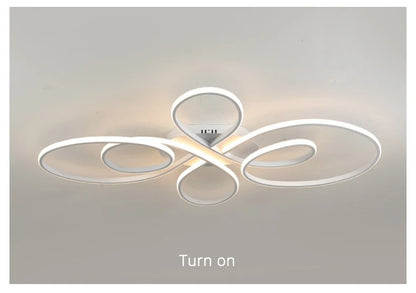 Simple Led Ceiling Light Creative Living Room Bedroom Study Dining Room Ceiling Lamp Nordic Modern Home Indoor Lighting Fixtures