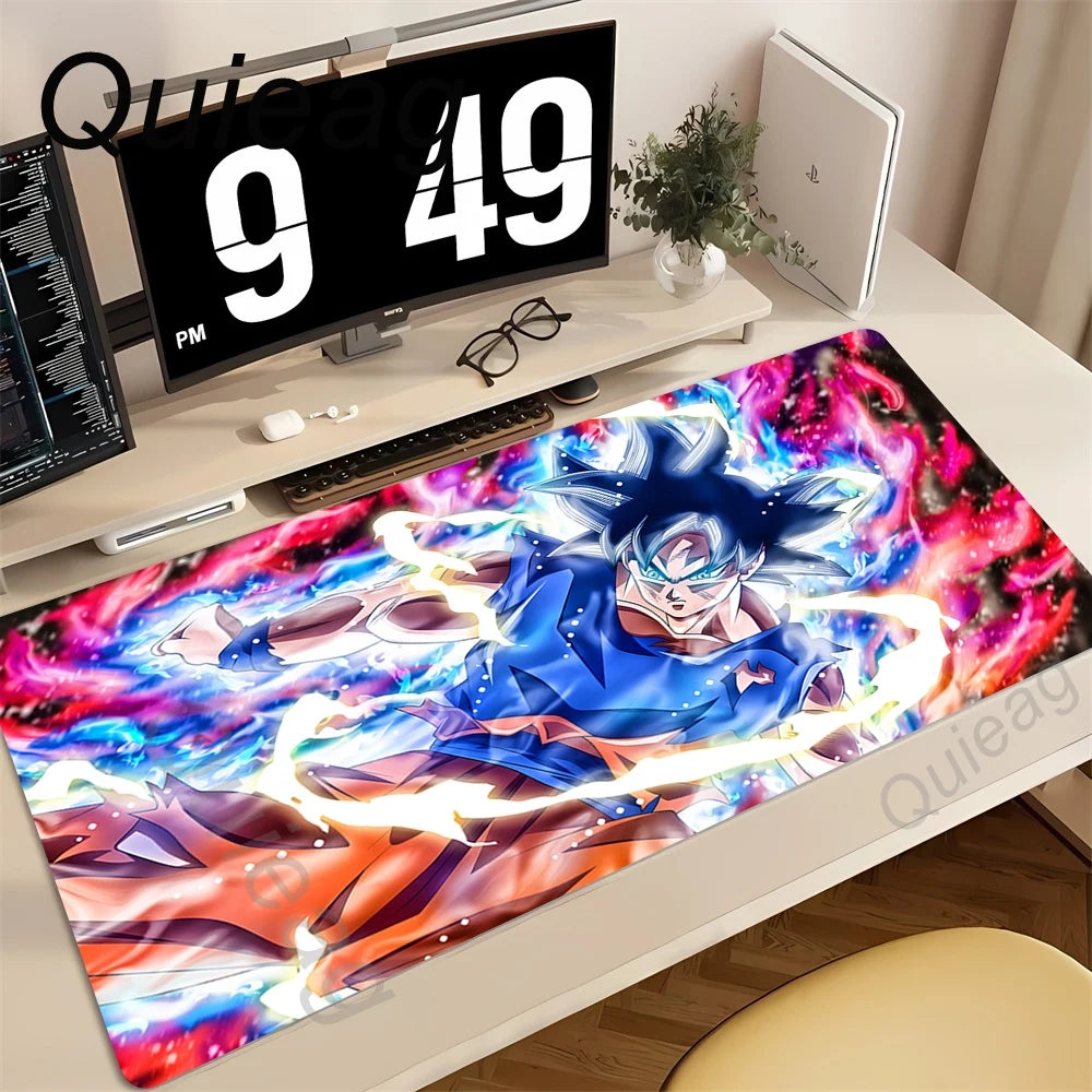 Large Mouse Pad DBZ Dragon Ball Master Game Rubber Mat Pc Keyboard Laptop Computer Speed Desk Mat Gaming Acessories Big Mousepad