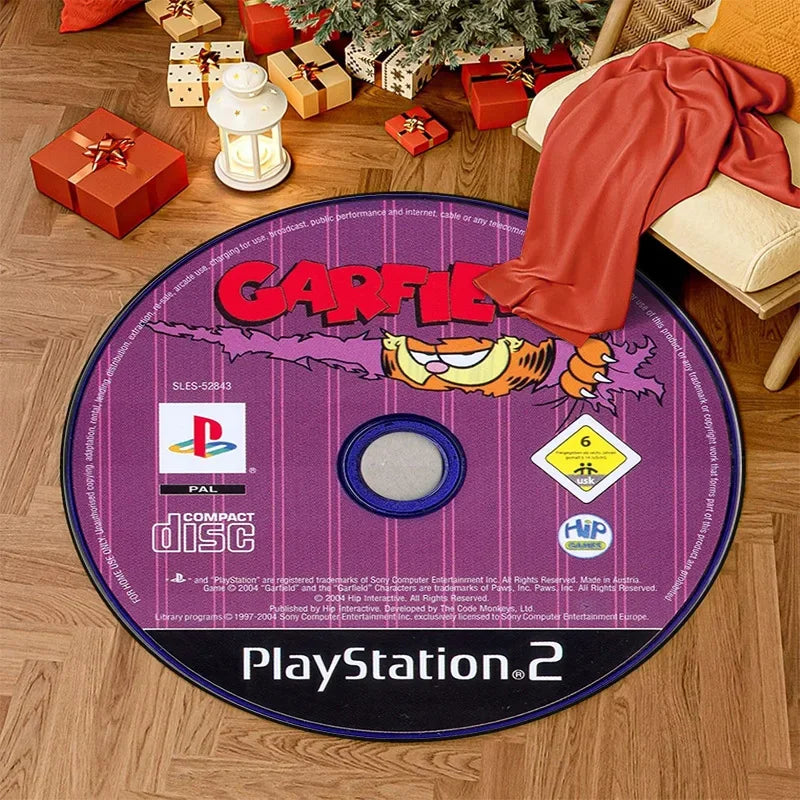 Cartoon Anime Game CD Carpet for Living Room Decor Bedroom Non-slip Rugs Bedside Soft Foot Mats Sofa Floor Mat Leisure Area Rug