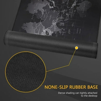 Engineer Mechanical Drawing Mousepad Black Large Mouse Pad HD XXL Minimalism Mousemat Rubber Carpet Desk Mat PC Gaming Accessory