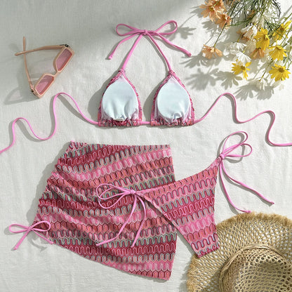 Sexy Bikinis 2026 Female Swimsuits Women's Three-Piece Swimwear Beach Swim Wear Bathing Suits Brazilian Bikini Set Pool Bather