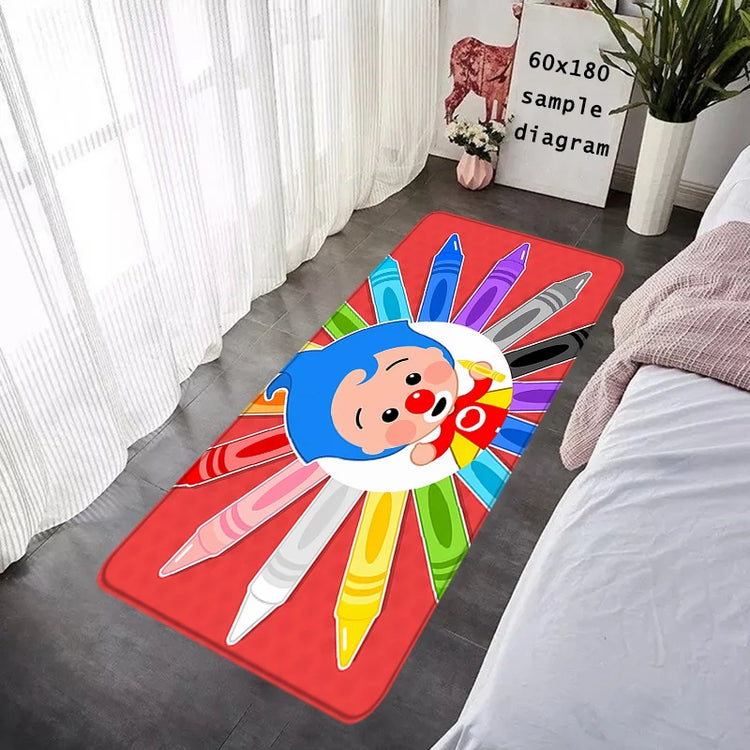 Cartoon Foot Rug Welcome Floor Mat for Entryway Plim Plim Bathroom Hallway Carpet Kitchen Water Adsorbed Rugs Fluffy Home Decor