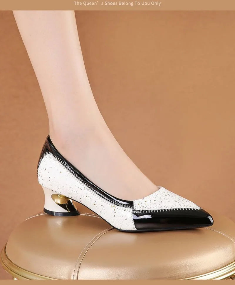 Women's Pointed Toe High Heels Fashion Business Dress Shoes for Woman Luxury Wedding Shoe Designer Shoes Zapatos Mujer
