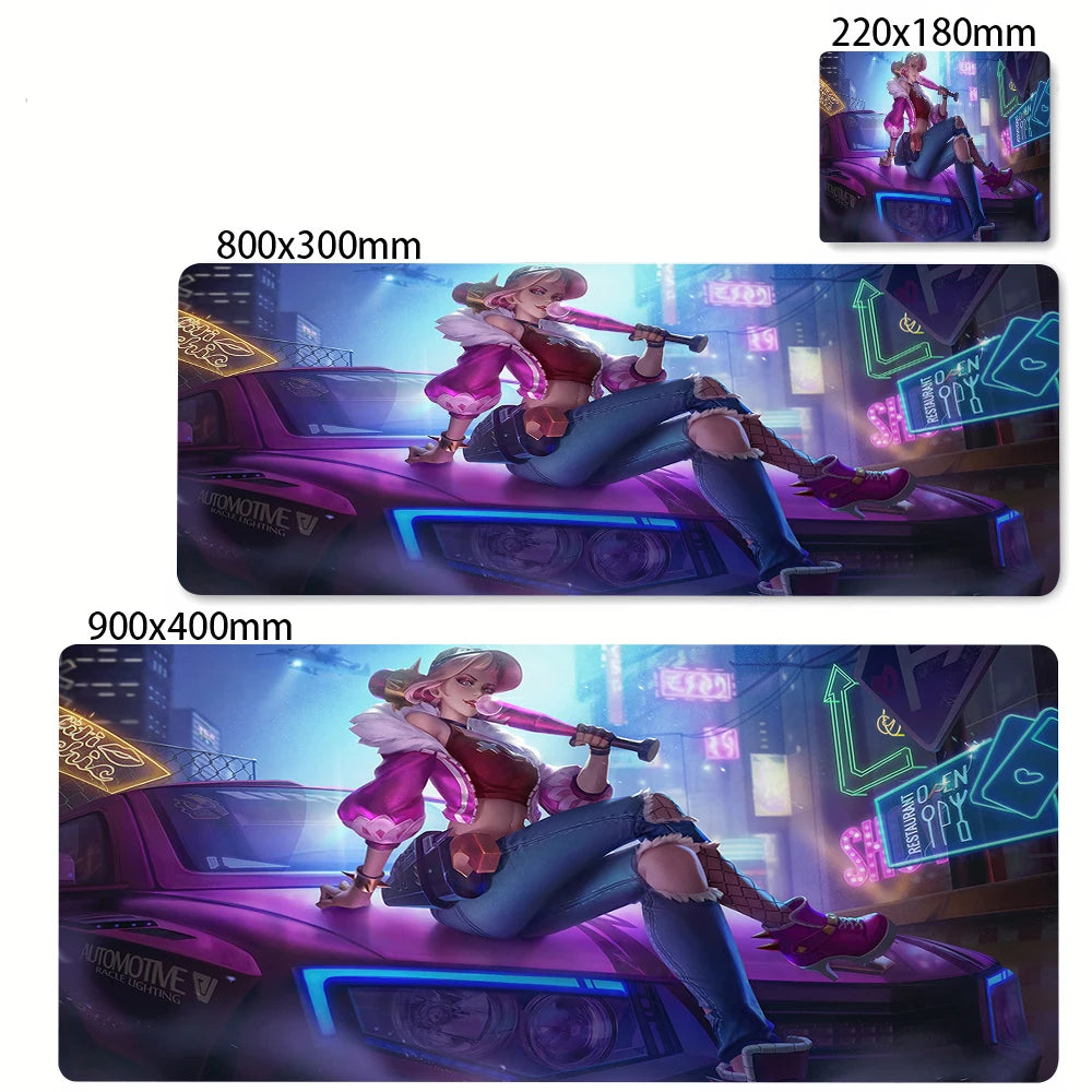 XXL Gaming Mousepad Large Mouse Pad Rubber Mouse Mat Gamer Big Desk Mat Mobile Legends Bang Bang Keyboard XL Mousepads 40x90cm