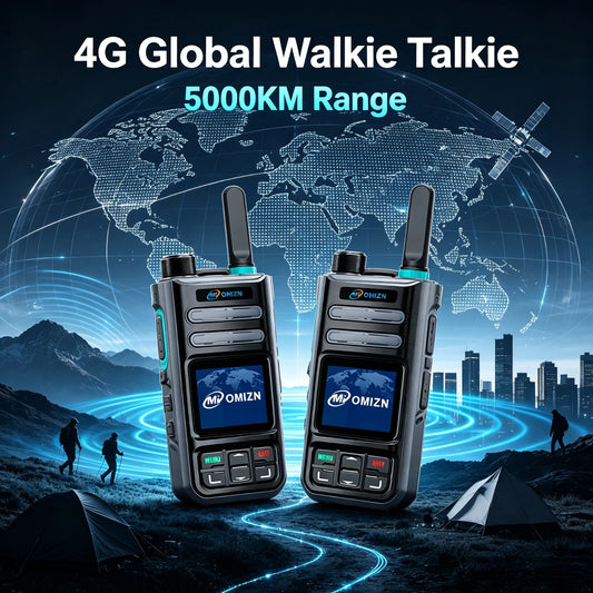 OMIZN Walkie Talkie POC 5000 Kilometers 4G Global Signal Radio Camping Professional Walkie Talkies Unlimited Distance Calling A3