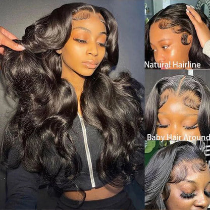 Body Wave Lace Front Wig 13X4 Lace Frontal Wig 4x4 Closure Wigs For Black Women 30 inch Body Wave Lace Front Human Hair Wigs