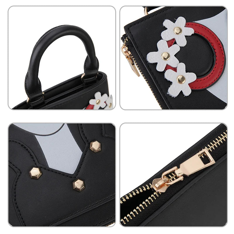 Sexy Lady Face Purses and Handbags for Women Fashion Designer Chain Shoulder Bag Party Clutch Funky Female Crossbody Bags 2022