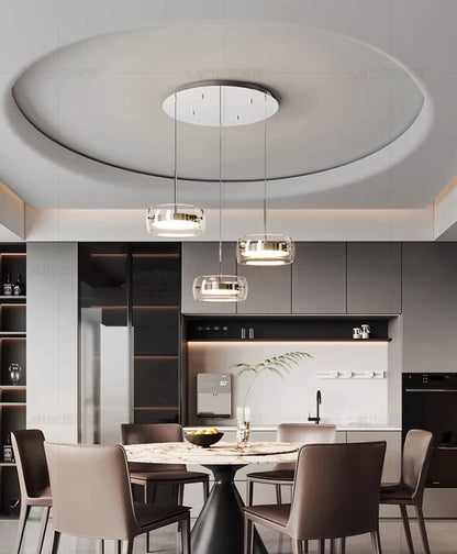 Modern home decor led lights pendant light lamps forstaircase Chandeliers for living room hanging light indoor lighting