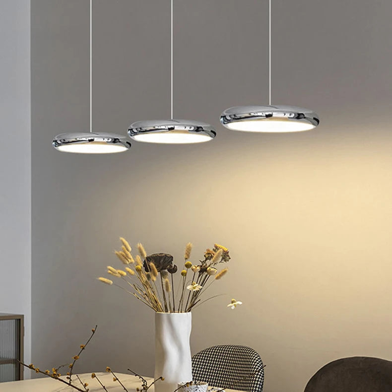 Modern simple LED pendant lights restaurant luxury island bar bedroom chandelier full spectrum dimmable indoor ceiling lamp