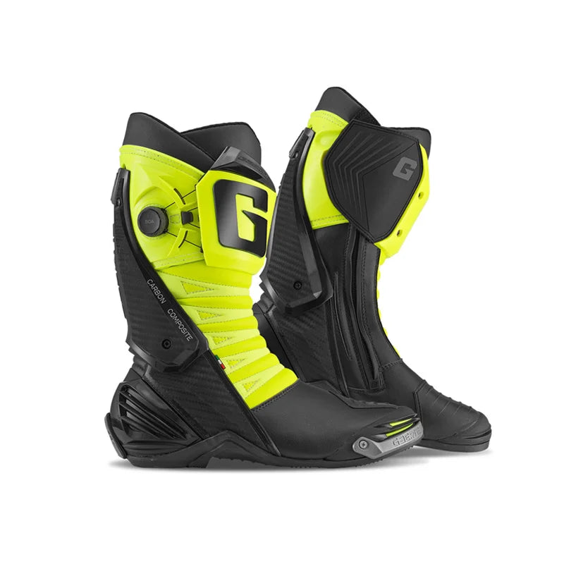 GAERNE GP1 LS Off-Road Motorcycle Botas Professional Track Riding Boots Waterproof Racing Anti-Collision for Rally Race Shoe