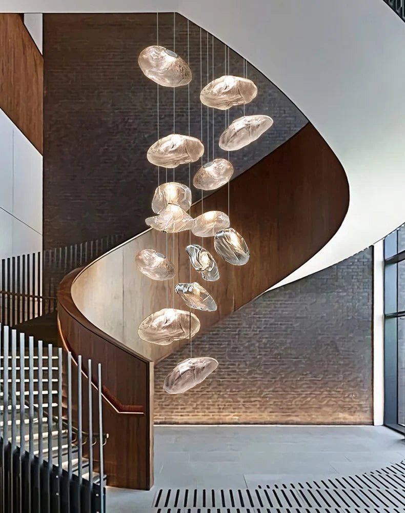 Modern Stair chandelier Pendant lights indoor lighting Ceiling lamp hanging light led Chandeliers for living room indoor lightin