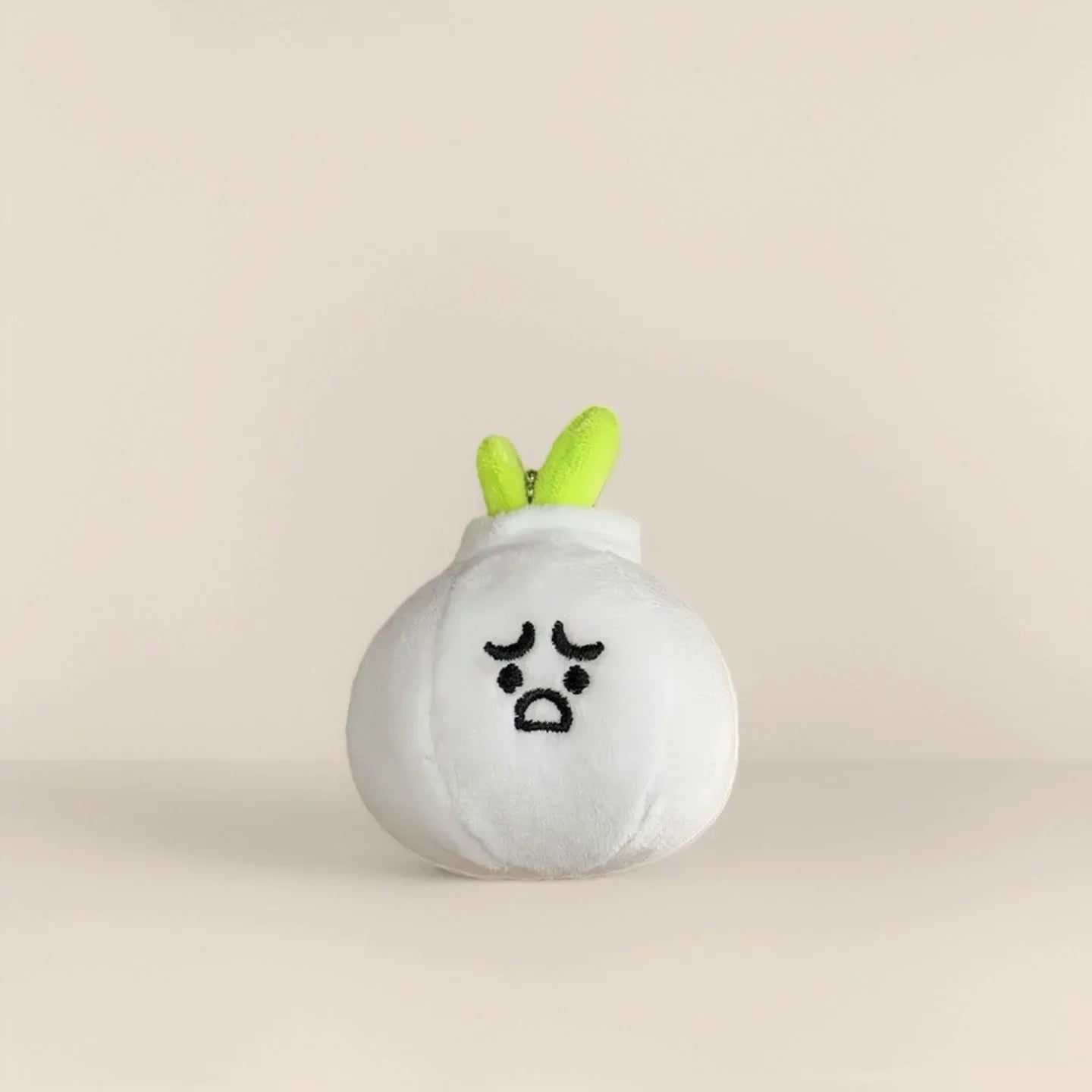 Cartoon Cute Fruit and Vegetable Plush Series Keychain Toy Peach Pear Cherry Doll Smiling Face Fruit Decoration Pet Gift