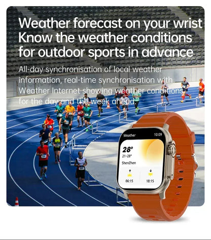 2026 Original T900 Ultra 2 Smart Watch 49mm Men Women Bluetooth Call Music Game Wireless Charging NFC Smartwatch For Android IOS