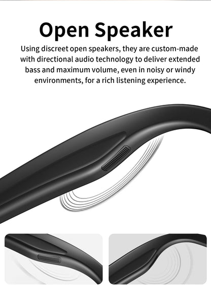 2026 4K Smart Glasses AI Translation Color-changing Lenses High-definition Voice Call Music Local Open-ear Audio Smart  Glasses