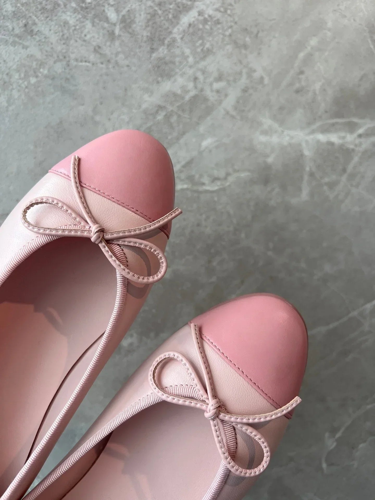 Luxury Brand Women's Low-heel Shoes Casual Bow-Detail Outdoor Hiking Shoes Materials Sheepskin Minimalist Versatile Dance Shoes