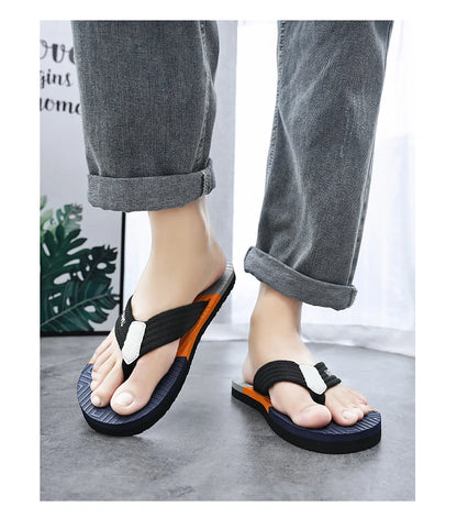 Men's Summer Flip Flops EVA Non Slip Slippers Soft High Quality Sandals Beach Indoor Slides Ultralight Fashion Orginal Shoes