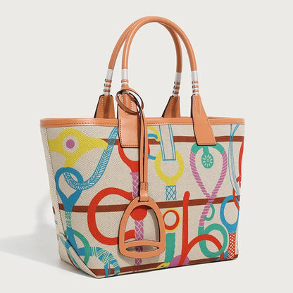 New Fashion Women's Tote Bag Trend Brand Versatile Shoulder Bag High Quality Temperament Crossbody Bag Designer Luxury Handbag