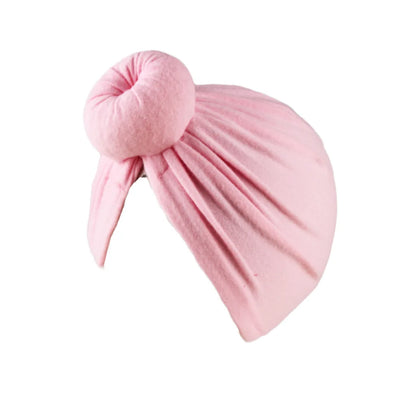 Soft Cotton Women Turban Hat Donut Knot Headwrap Solid Color Muslim Hijab Cap Fashion Headwear Stretchy Beanie Ladies Hat New