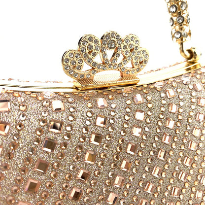Elegant Purse Trend Luxury Designer Chain Shoulder Bag Women's Handbags Wallets Evening Bags for Wedding Bolso 2026 New Gift