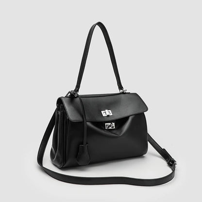 Casual Tote Bags For Women Luxury Designer Handbags And Purses 2024 New In PU Lock Tassel Decoration Large Capacity shoulder Bag