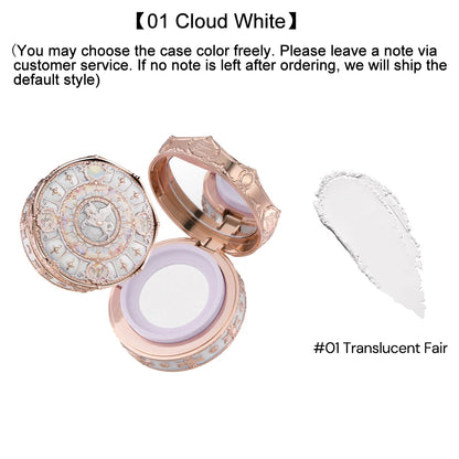 Flower Knows Knight Unicorn Makeup Set Eyeshadow Blush Lipstick Loose Powder Long Lasting Fantasy Princess Beauty Kit Cosmetics