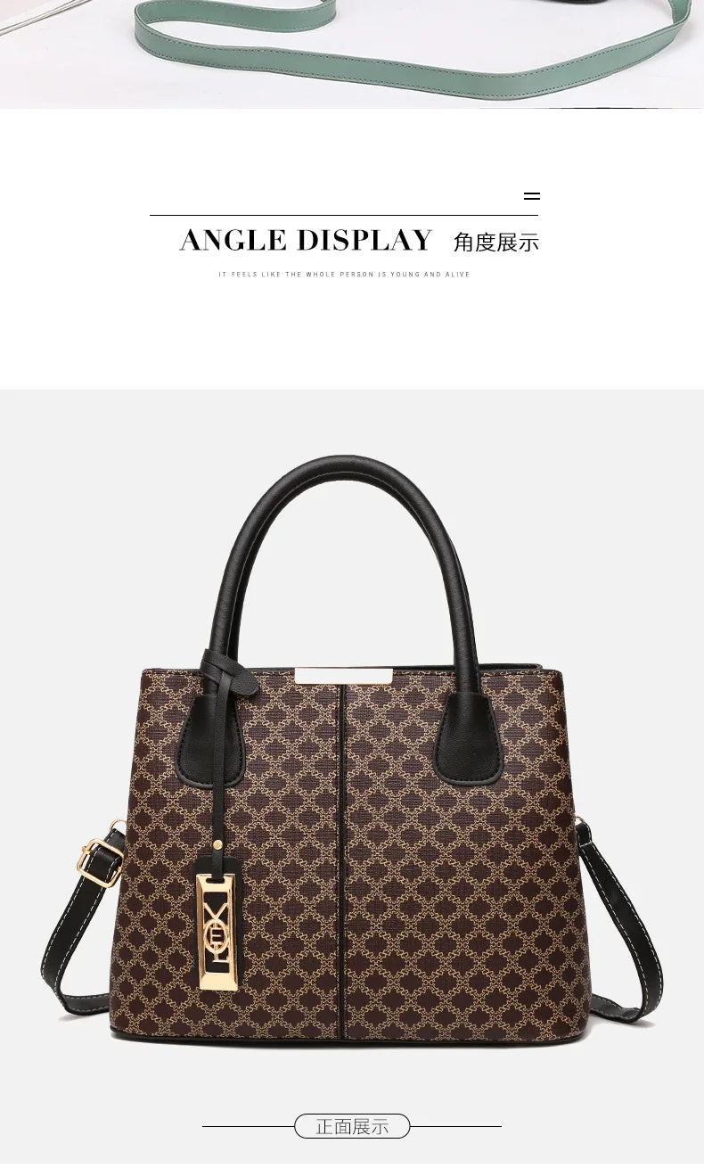 High Quality Ladies Shoulder Bag Women Handbag Designer Large Capacity Printing Women's Shopping Messenger Bags Bolso Mujer